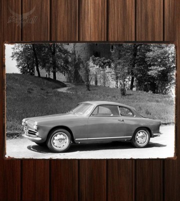 Металлическая табличка Alfa Romeo Giulietta Sprint3159